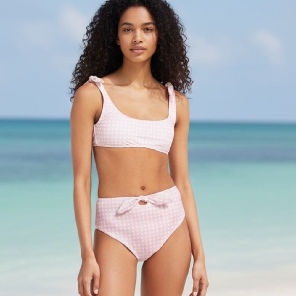 LAST ONE GB CHECK OUT SUGAR SIZZLE Bikini Bralette Top High Waist Bottom